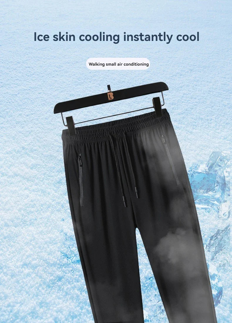 BowLift | High Elastic Ice Silk Casual Pants