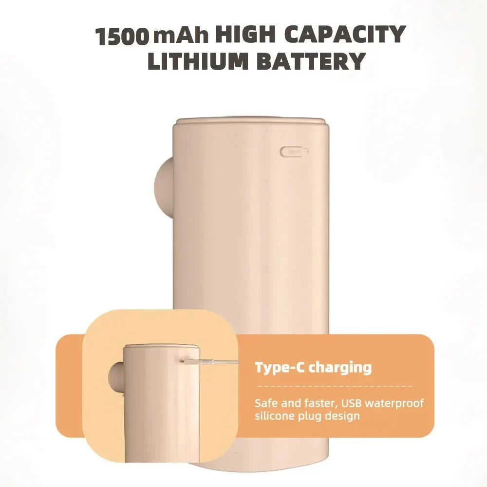 BowLift | LED Display Motion Sensor Automatic Soap Foam Dispenser