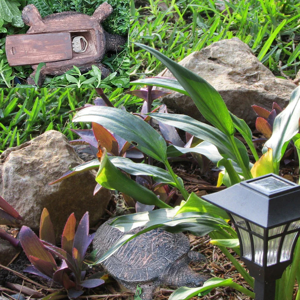 BowLift | Hidden Stone Design Garden Security Box