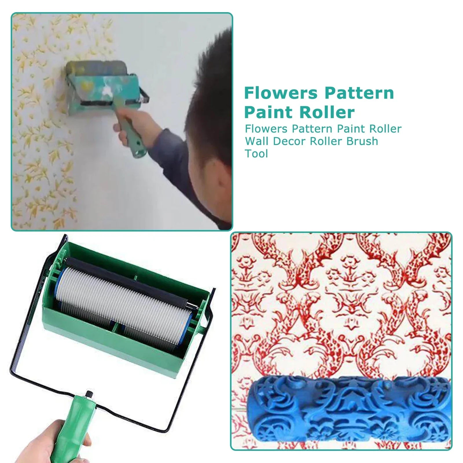BowLift | Artistry Pattern Creative Paint Roller Tool