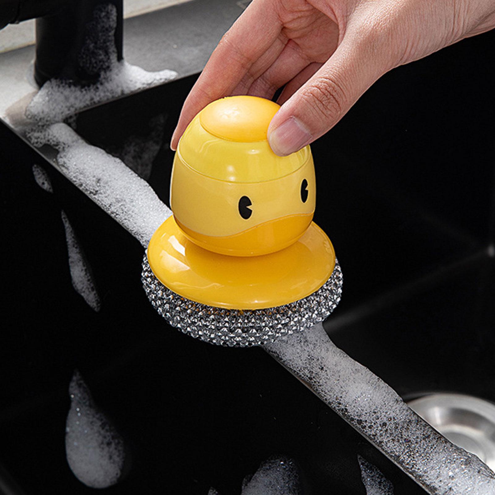 BowLift | Duck Shape Dishwashing Scrubber