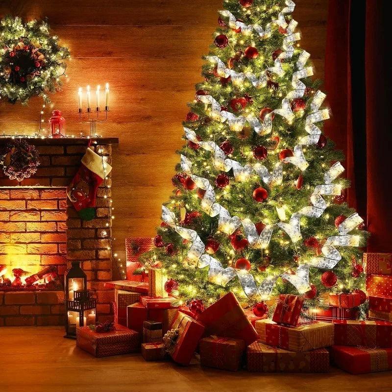BowLift | Glowing LED Ribbon Pattern Elegant Christmas Decoration