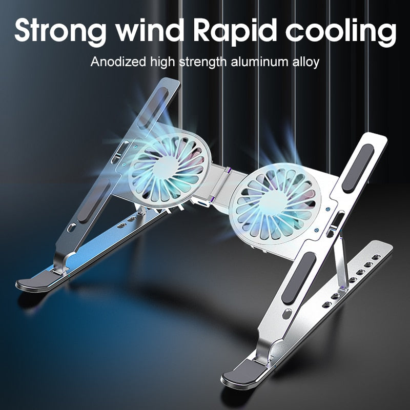 BowLift | Cooling Fan Laptop Stand