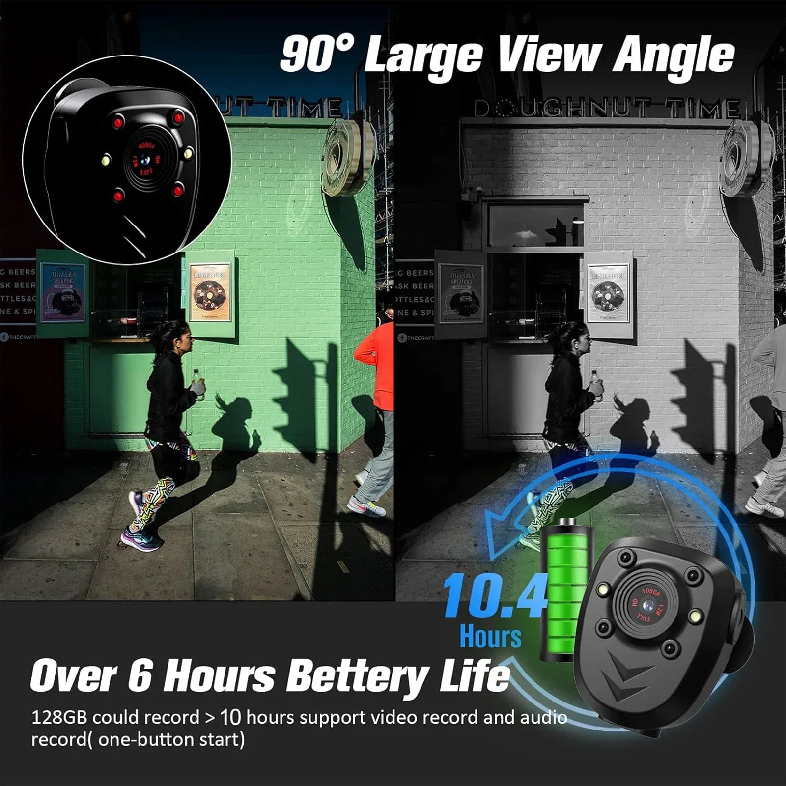 BowLift | Compact View HD Night Vision Mini Secuirty Camera