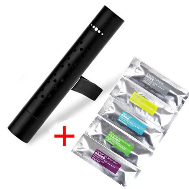 BowLift | Brisano Car Fragrance Clip | Natural & Refillable | Metal Housing & Fragrance Control | For Air Vents