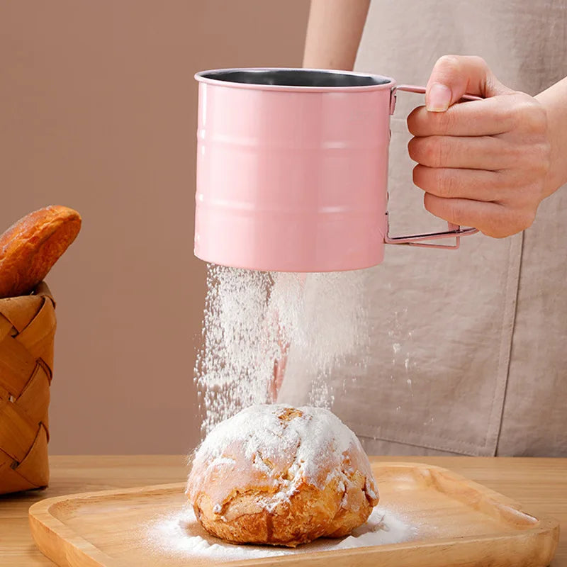 BowLift | Handheld Kitchen Flour Sifter Semi-Automatic Kitchen Gadget