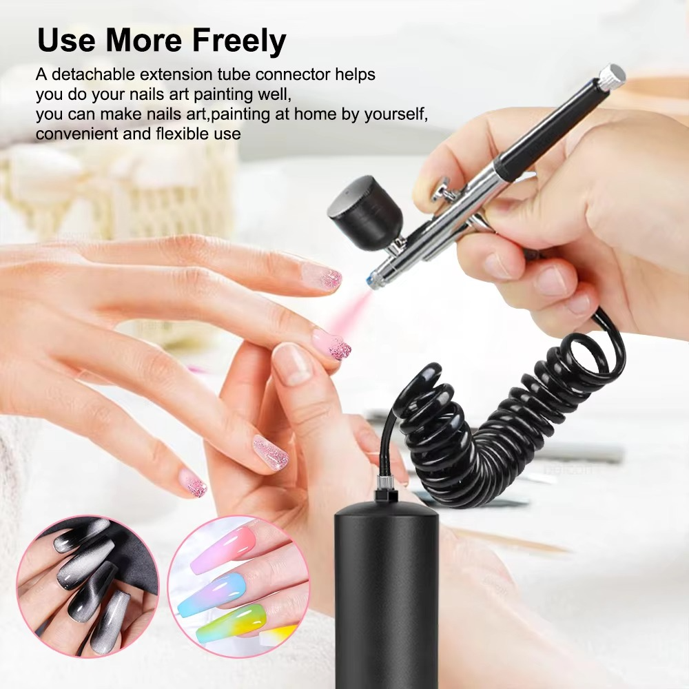 BowLift | High-Pressure Portable Nano Airbrush - Electric Oxygen Spray Gun for Beauty, Art & Crafts