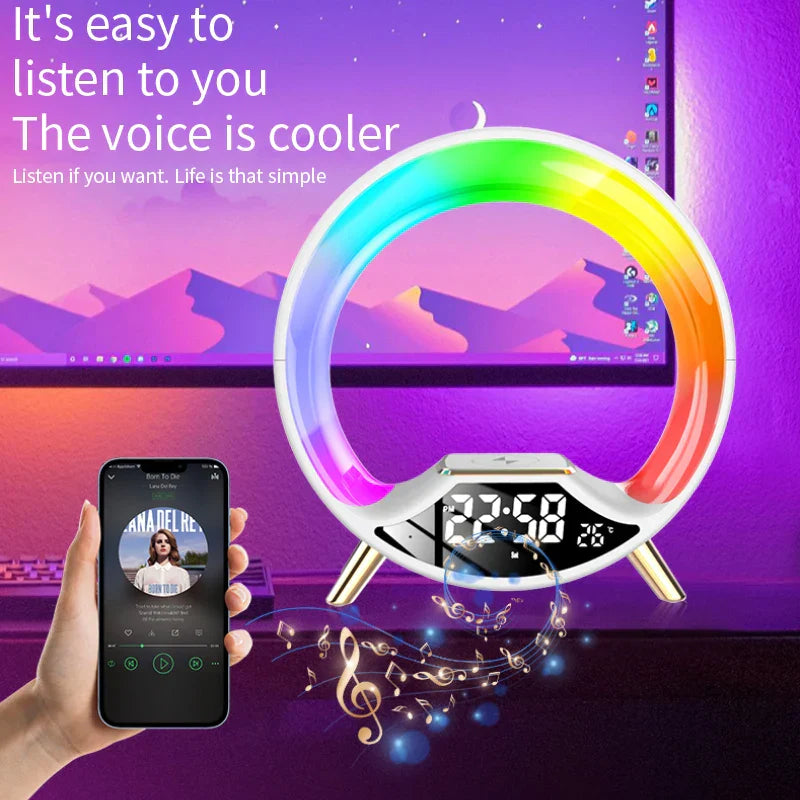 BowLift | Ultimate Bedroom Atmosphere Multifunctional Speaker Night Lamp