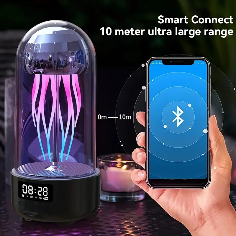 BowLift | Jellyfish Portable Powerful Colorful Speaker Night Lamp
