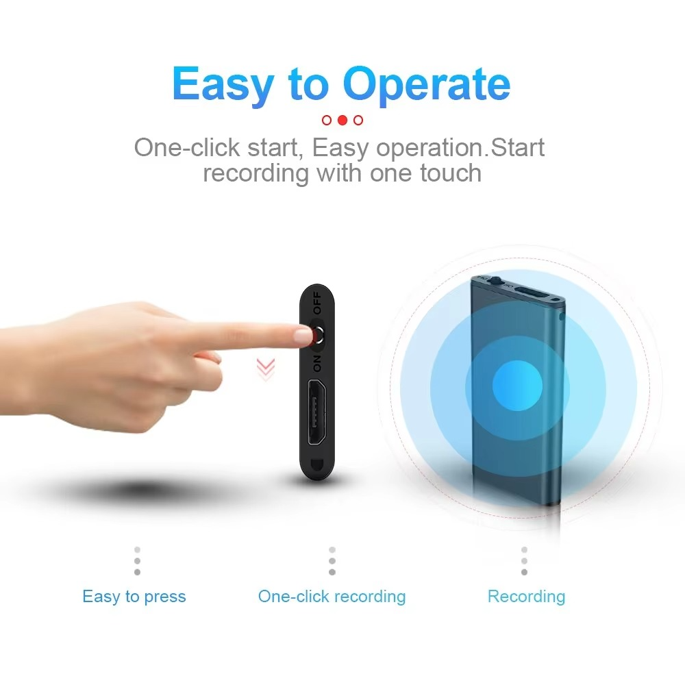 BowLift | Compact HD Voice Recorder & MP3 Player