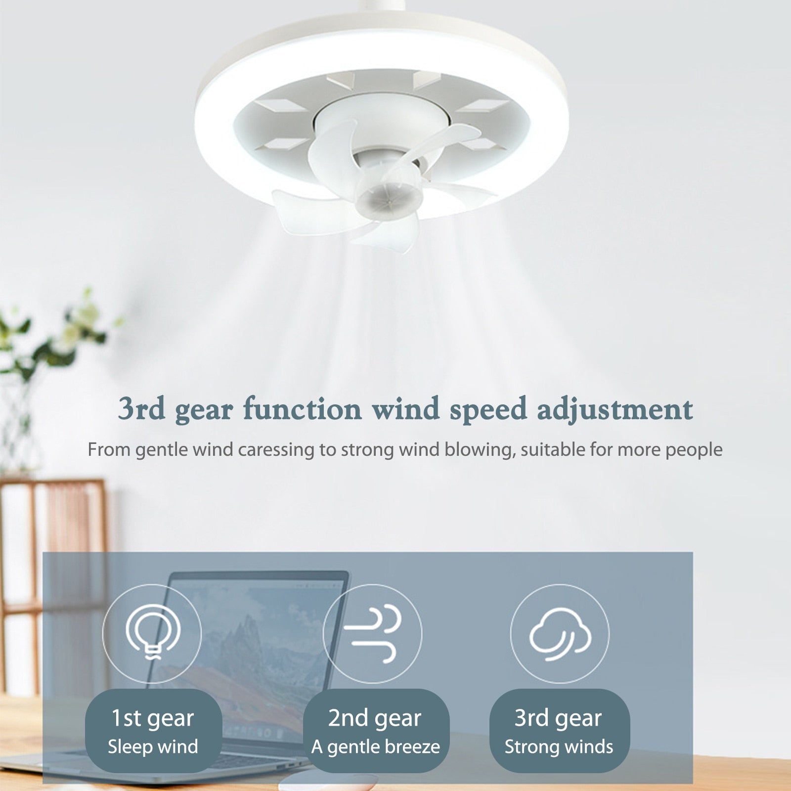 BowLift | Ceiling Fan Light