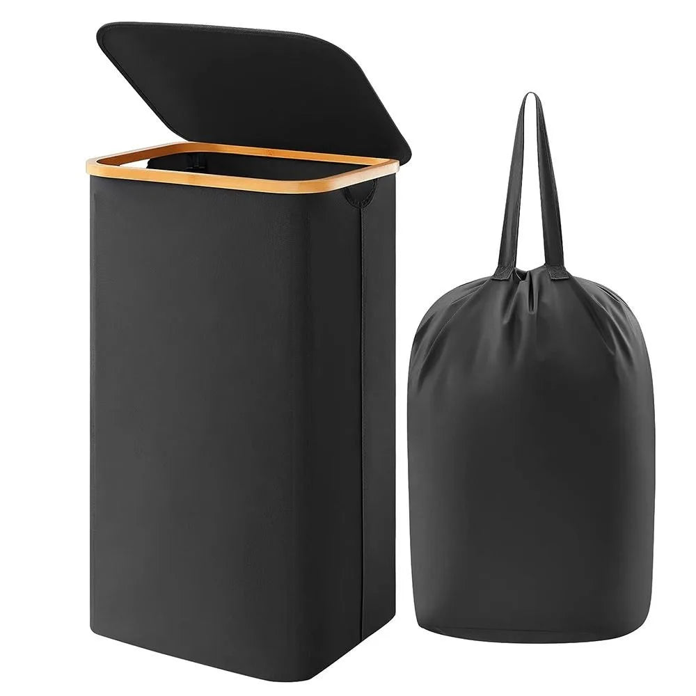 BowLift | Collapsible Laundry Basket with Inner Bag