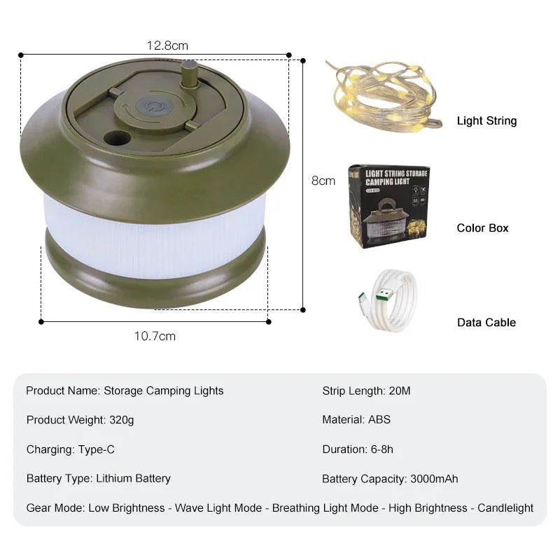 BowLift | Atmosphere Led Strips Camping Lamp