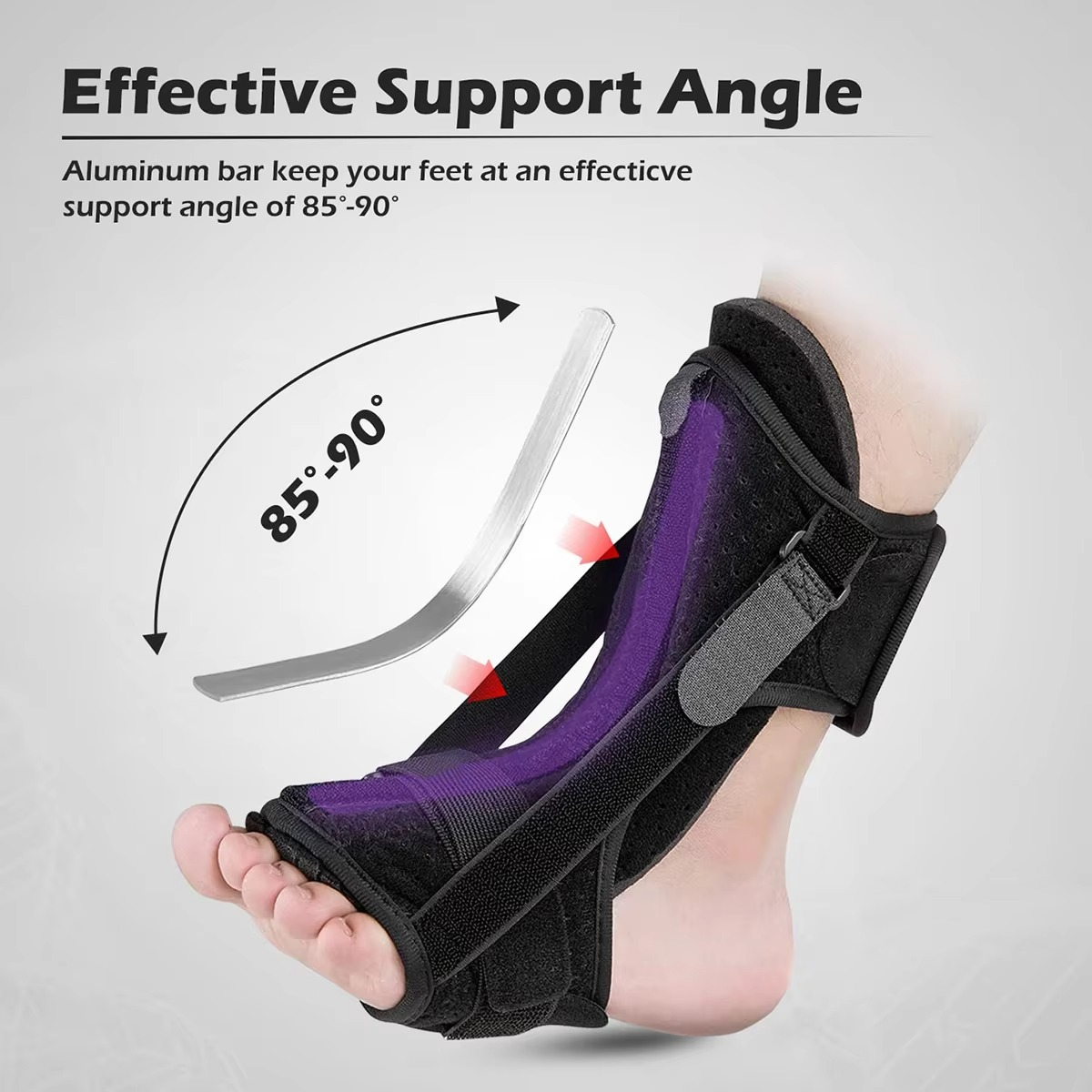 BowLift | Adjustable Plantar Fasciitis and Achilles Tendonitis Night Splint