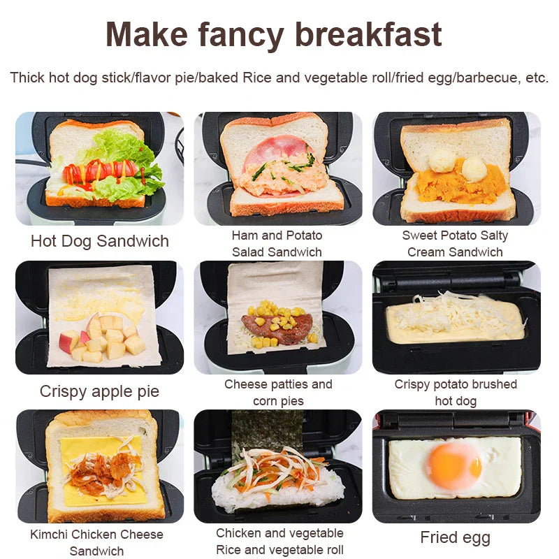 BowLift | Mini Non-Stick Toast Press Grill Machine