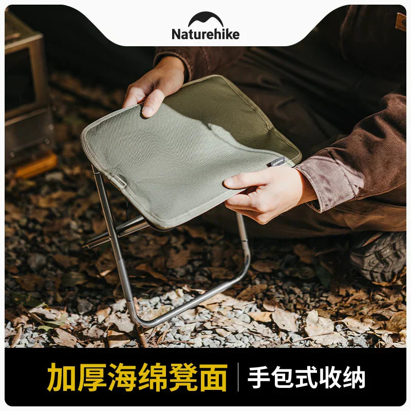 BowLift | Campulux Folding Chair | Padded & Foldable | Ultralight & Stable | For Outdoor & Travel