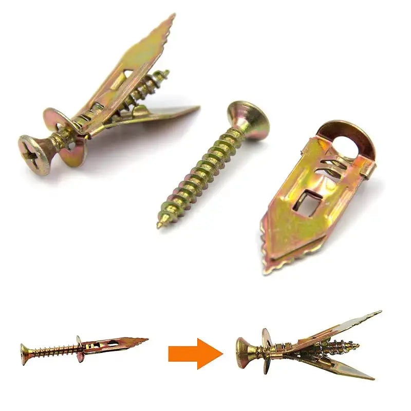 BowLift | Self-drilling drywall anchors with screws – No pre-drilling, maximum load capacity