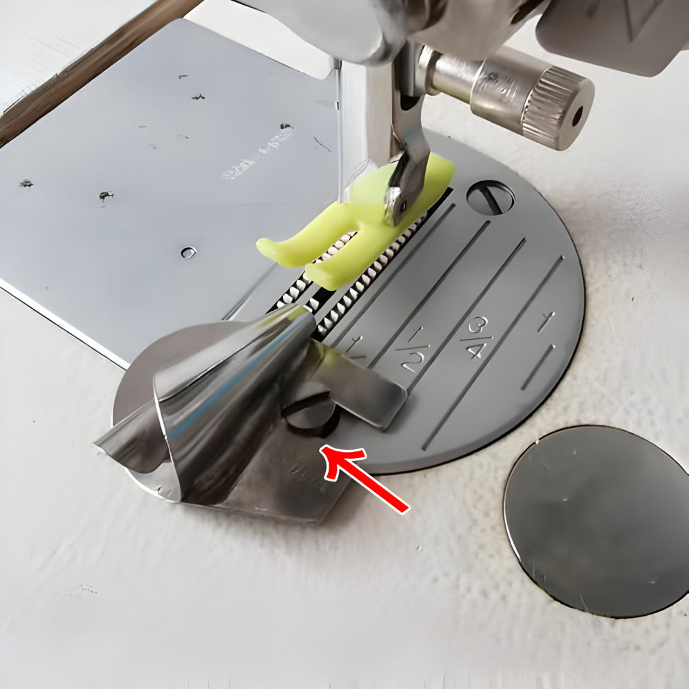 BowLift | Sewing Machine Stainless Steel Hemmer Foot Set