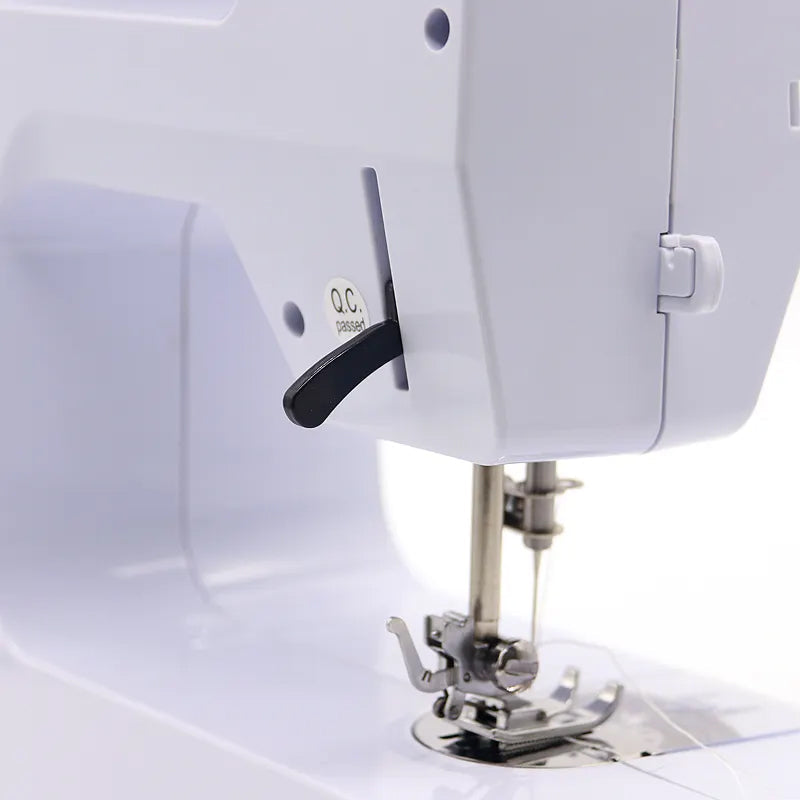 BowLift | T-Shirt Sewing Machine Double Needle Hemming Interlock Flat Lock 38 Stitch Household Multifunctional Electric Sewing Machine For Leather Use
