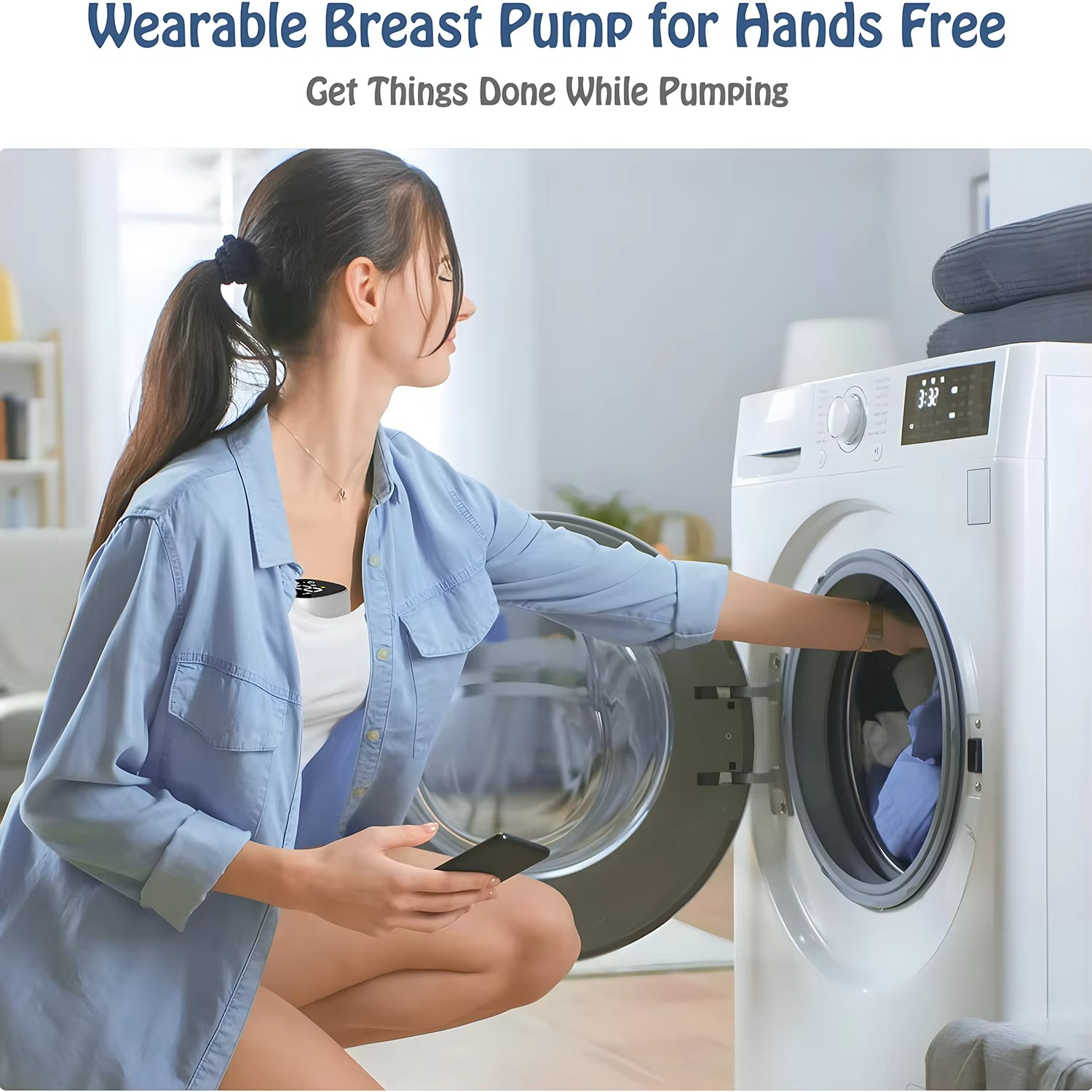 BowLift | Effortless Dual Electric Hands-Free Breast Pump