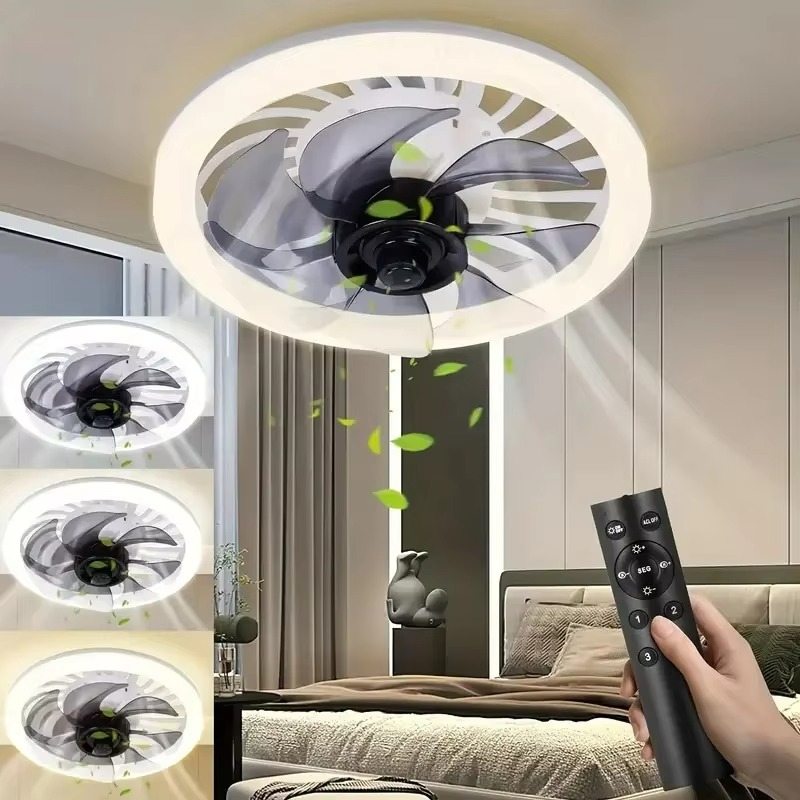 BowLift | Adjustable Lighting Modern Ceiling Fan with Remote