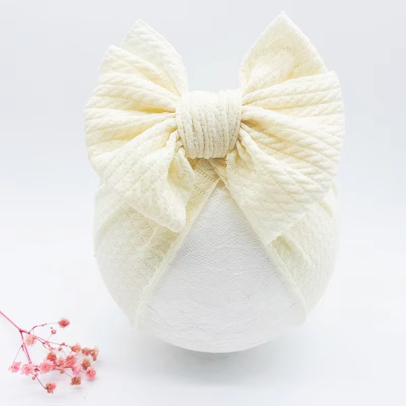 BowLift | Cozy Knotted Baby Beanie with Bow Headband