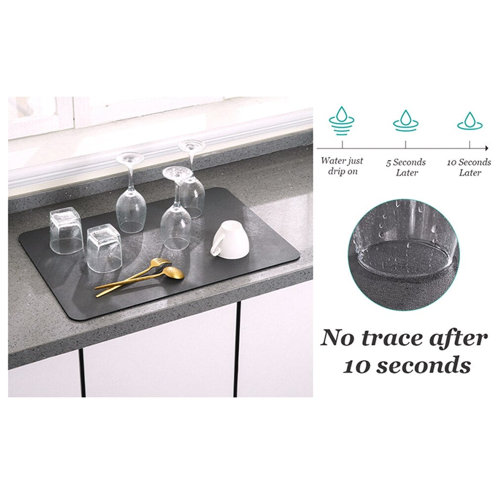 BowLift | Large Water Absorbent Kitchen Draining Pad