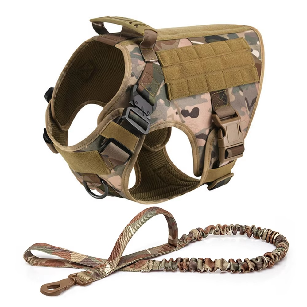 BowLift | Tactical Dog Harness and Leash Set for Medium and Large Dogs