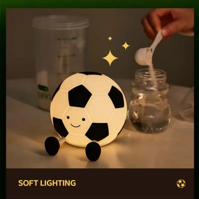 BowLift | Rechargeable Football Night Light with 3-Level Dimming
