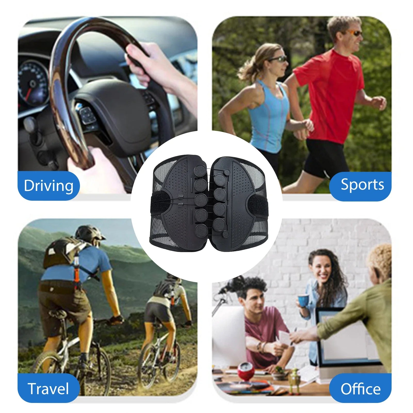 BowLift | Adjustable Spine Lumbar Support Belt