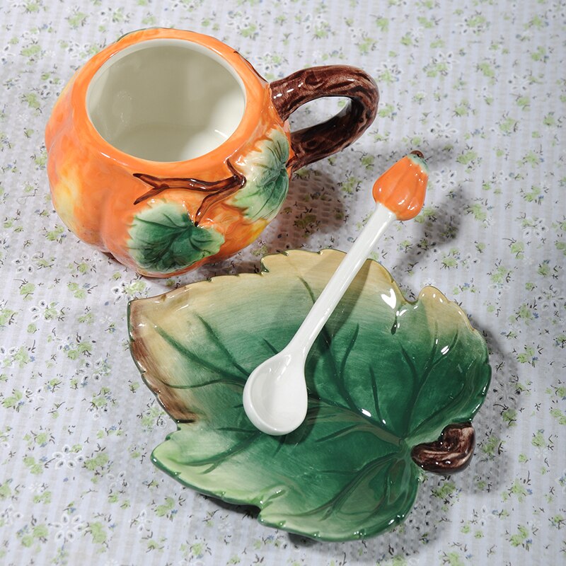 BowLift | Creative Ceramic Pumpkin Mug Set