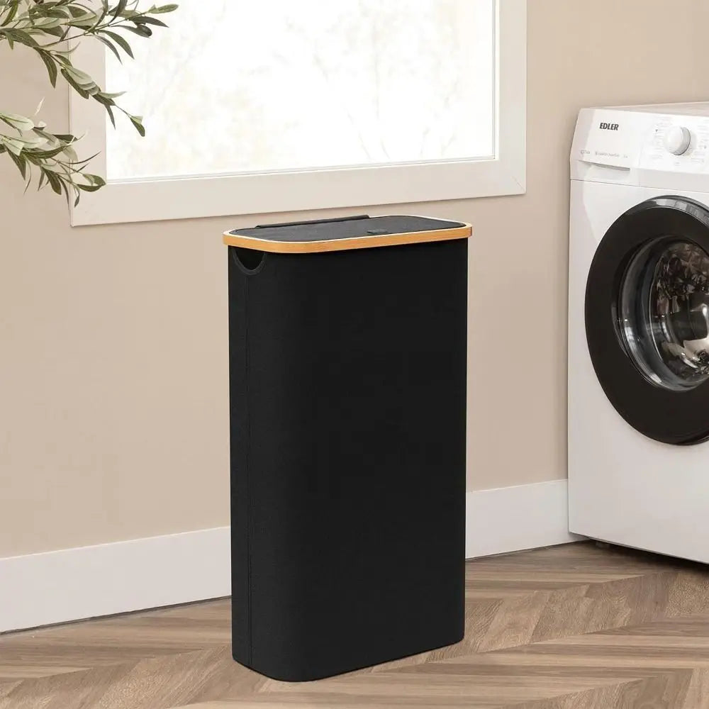 BowLift | Collapsible Laundry Basket with Inner Bag