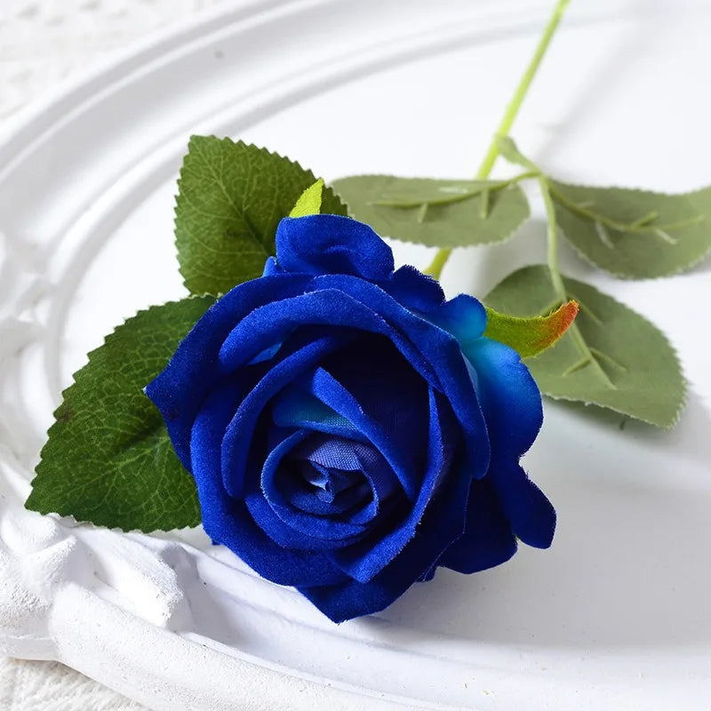 BowLift | 20 pieces Realistic Velvet Silk Rose Bouquet