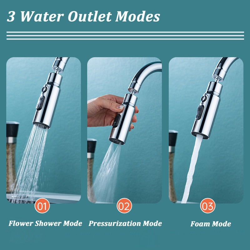 BowLift | 3-Mode Anti-Splash Faucet Adapter