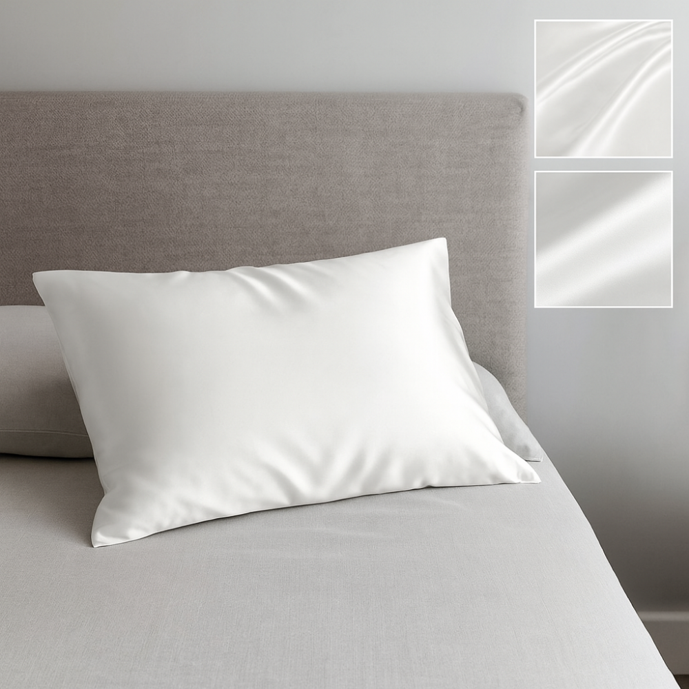 BowLift | Silk Pillowcase Mulberry Hair Protection Cooling Anti-Aging Bedding Cover