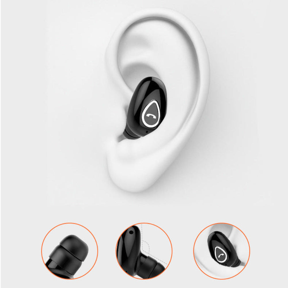 BowLift | Bluetooth Earbud Wireless Mini Invisible Single Ear Headphone