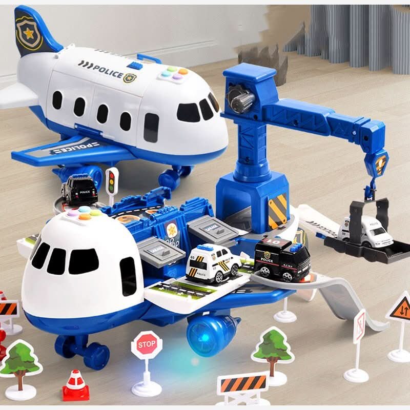 BowLift | Adventure AirPlay Set with Airplane & Vehicles for Creative Kids