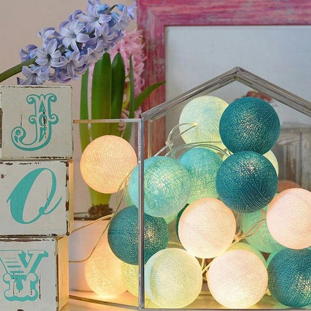 BowLift | Royallure Cotton Balloon String Lights – Cozy Decoration for Home & Celebrations
