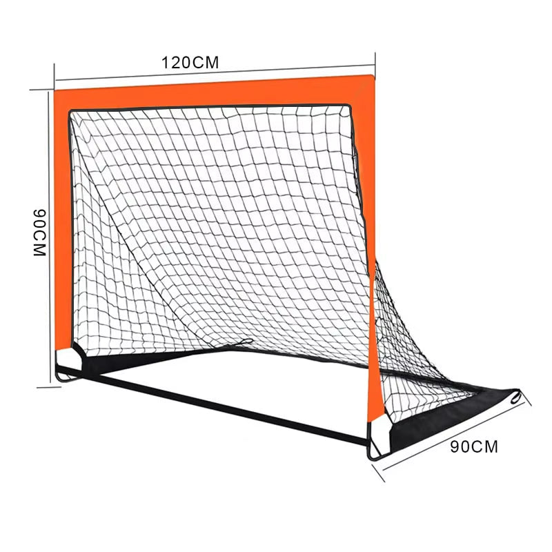BowLift | High Quality Backyard Soccer Goal 4x3 Ft Portable Pop Up Soccer Nets Folding Indoor Goal For Youth Adult Perfect For Practice