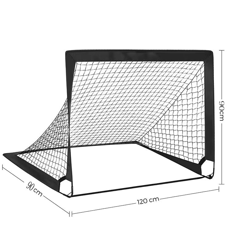 BowLift | High Quality Backyard Soccer Goal 4x3 Ft Portable Pop Up Soccer Nets Folding Indoor Goal For Youth Adult Perfect For Practice
