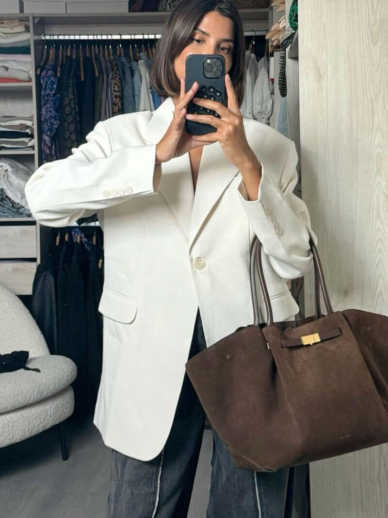 BowLift | Hedwig | Modern Women’s Suede Handbag – Elegant, Versatile & Timeless