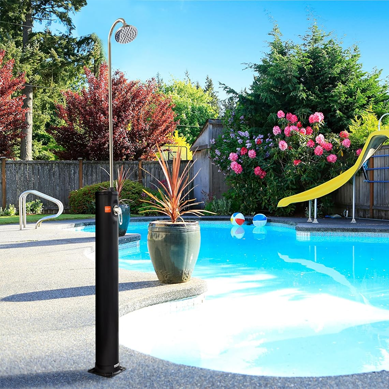 BowLift | Stainless Steel Solar Shower 20L Outdoor Yard Garden Camping Swimming Pool Installable Portable