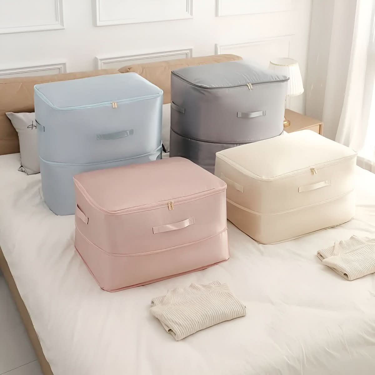 BowLift | Compression storage bags for clothing & bedding with up to 50% volume reduction