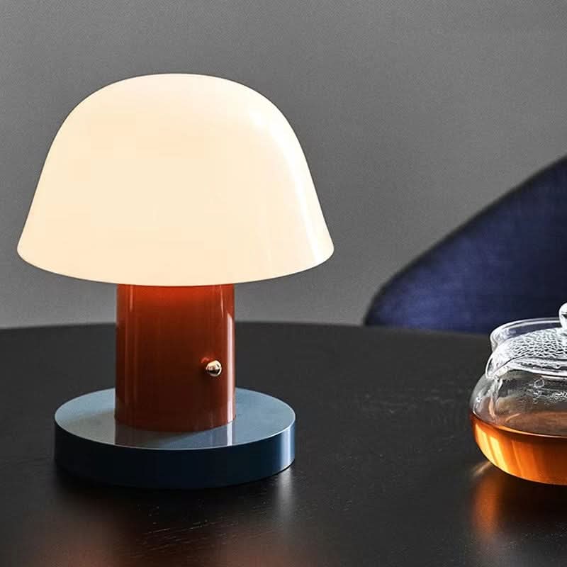 BowLift | LED Mushroom Touch Table Lamp – Battery Powered