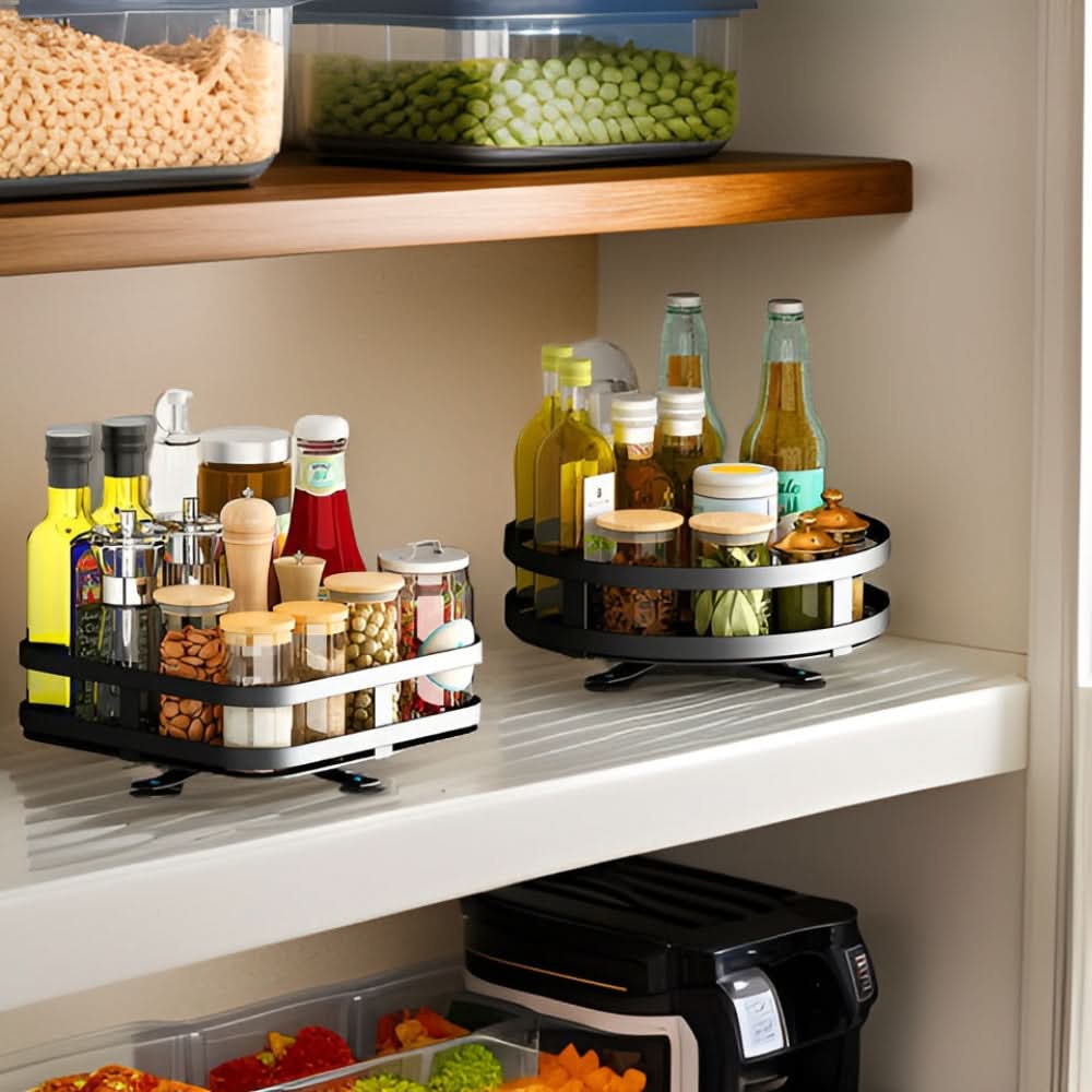 BowLift | 360° Rotating Spice Rack Organizer for Countertop