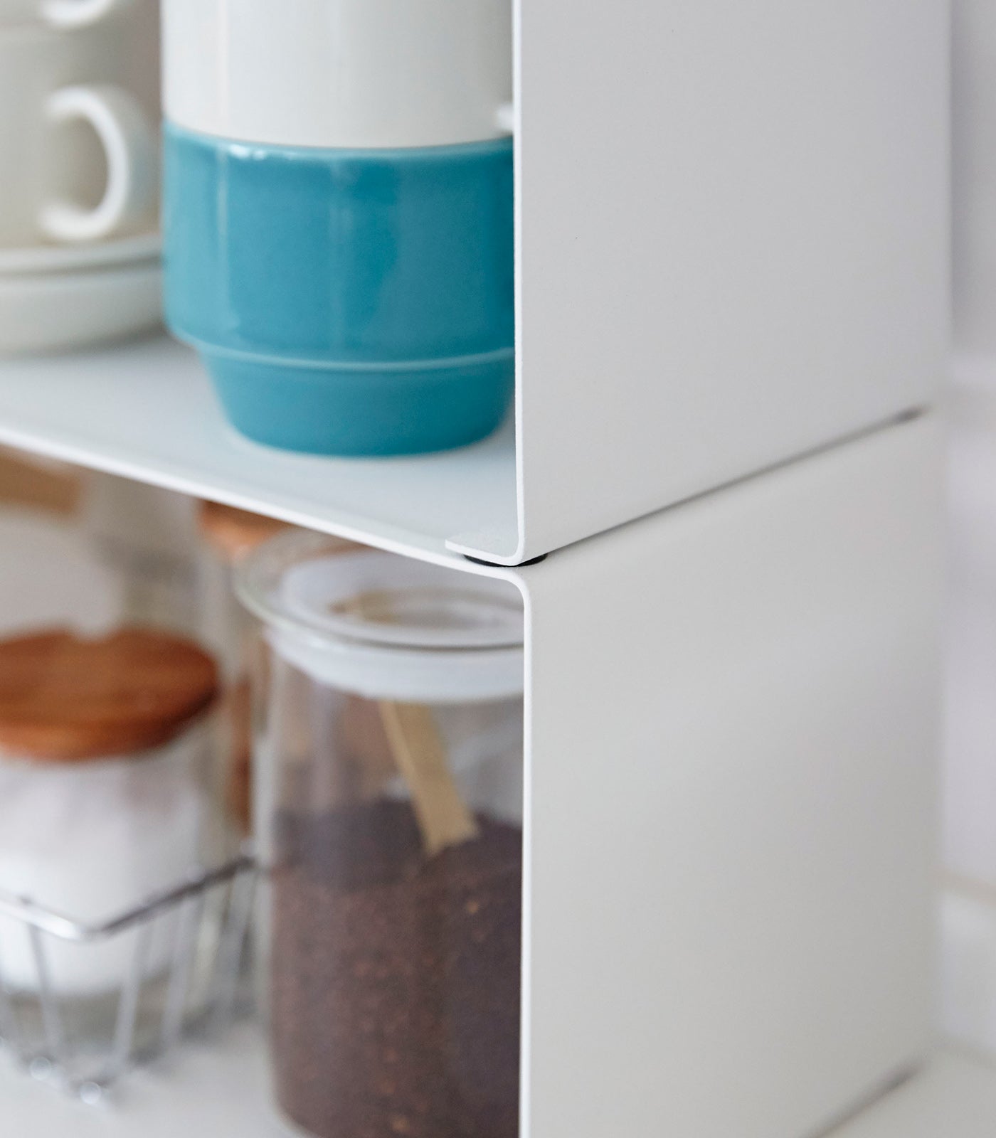 BowLift | Stackable Kitchen Shelf - Two Sizes - Steel
