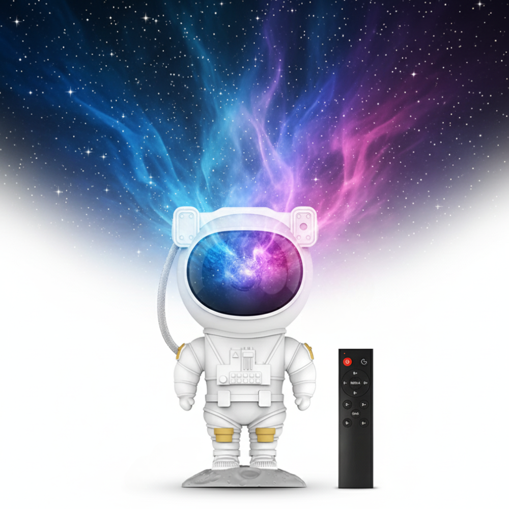 BowLift | Star Projector Astronaut Lamp Adjustable LED Night Light Galaxy