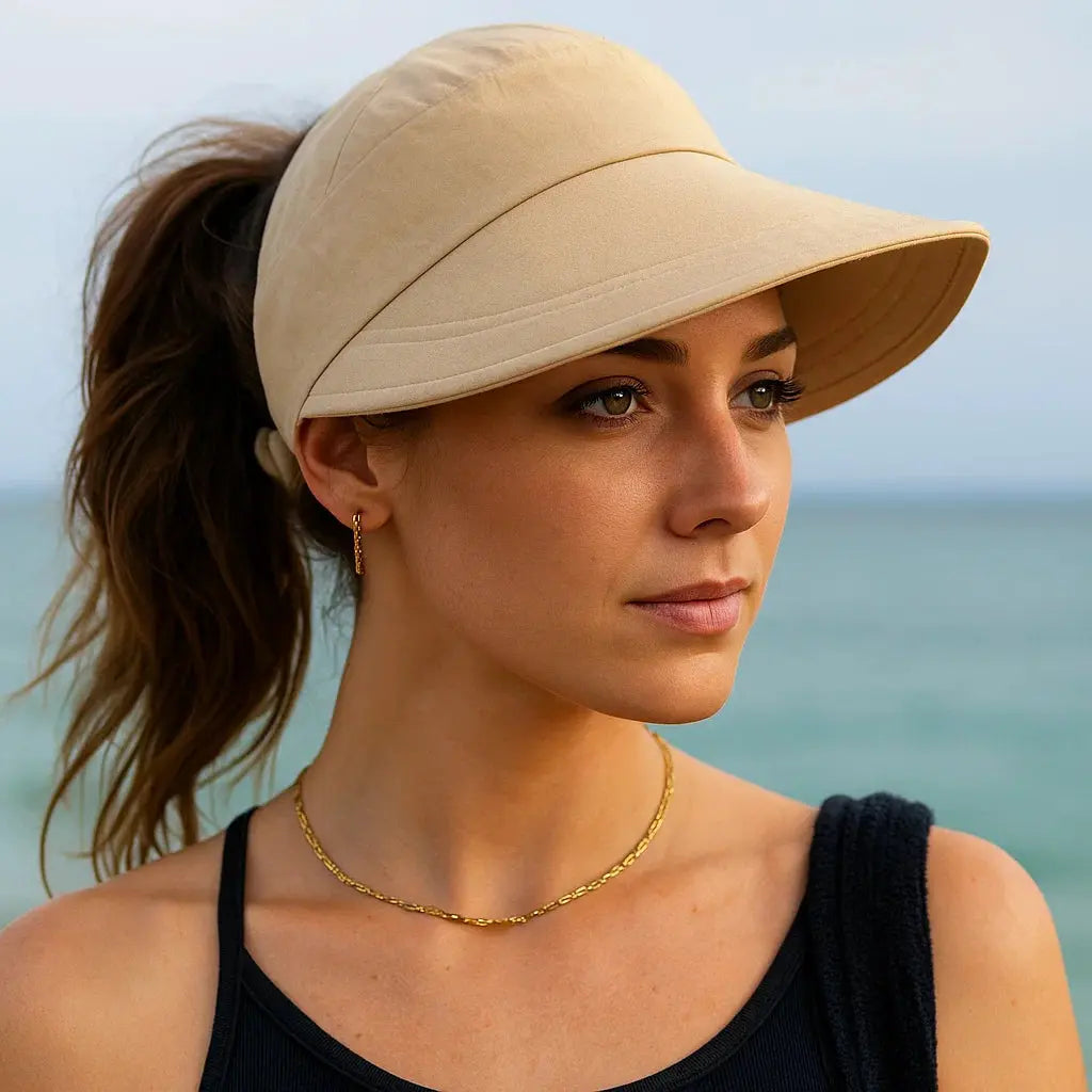 BowLift | Beach hat with wide brim – Airy, foldable, sun safe