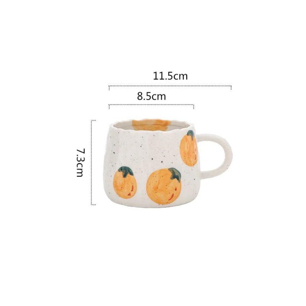 BowLift | Sunny Fruit Ceramic Coffee Mug Collection
