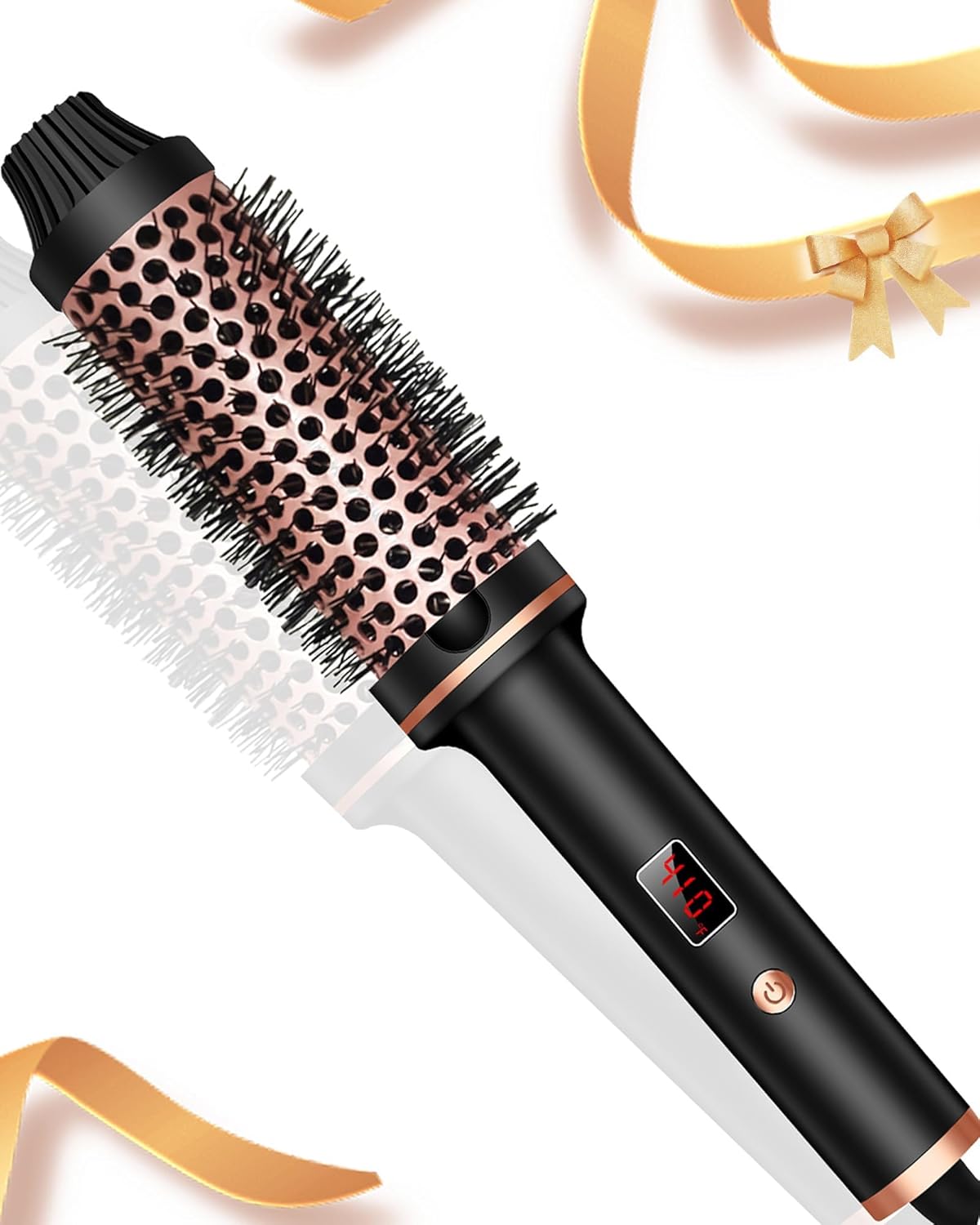BowLift | 3 in 1 curling brush with anti-burn technology – Styling, straightening, and volume